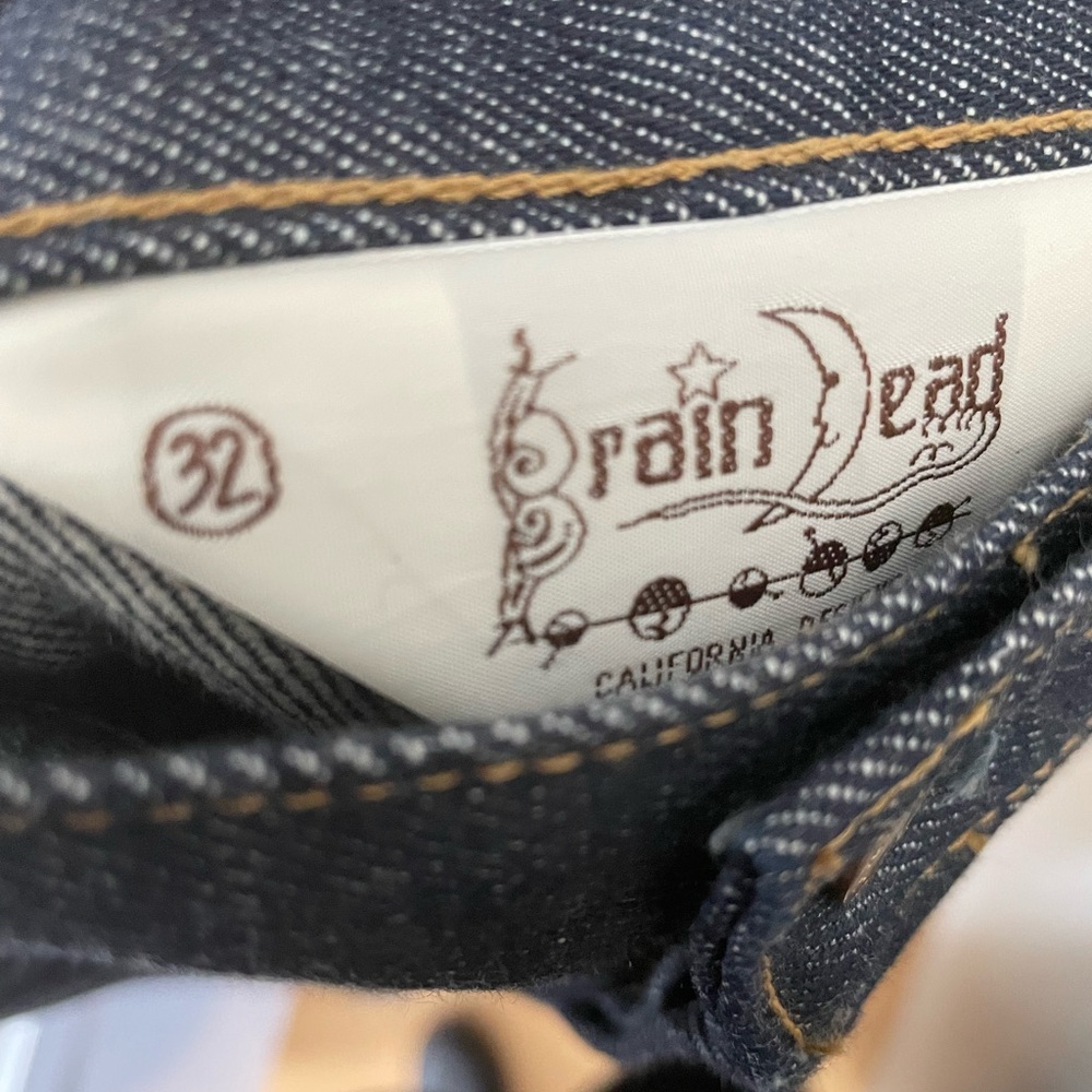 BRAIN DEAD Type 00 15 oz Selvedge Denim Jean - Picture 4 of 10